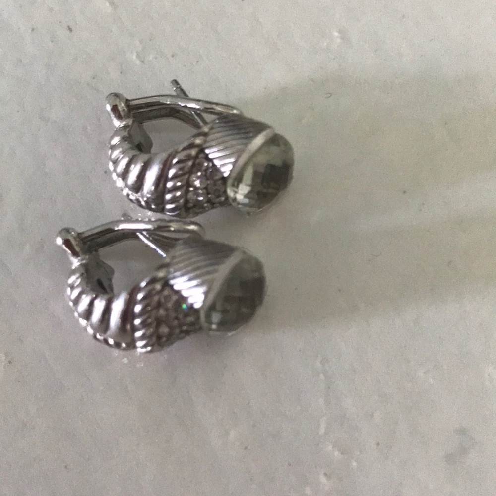 Judith Ripka earrings